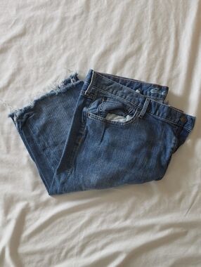 Eddie Bauer Women's Cutoff Boyfriend Jeans